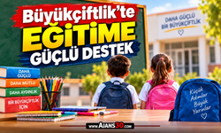 Büyükçiftlik’te Eğitime Güçlü Destek