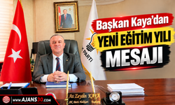 Başkan Kaya’dan Yeni Eğitim Yılı Mesajı