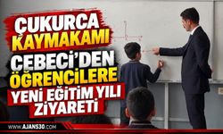 Çukurca Kaymakamı Cebeci’den Öğrencilere Yeni Eğitim Yılı Ziyareti