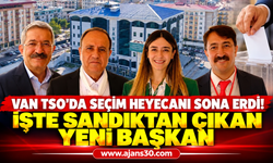 Van TSO Seçimlerinde Sandıktan Mavi Liste Çıktı! İşte Seçim Sonuçları