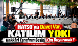 HATSO’ya Davet Var, Katılım Yok: Hakkâri Esnafının Sesini Kim Duyuracak?