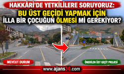 Hakkâri’de Yetkililere Soruyoruz: Bu Üst Geçidi Yapmak İçin İlla Bir Çocuğun Ölmesi mi Gerekiyor?