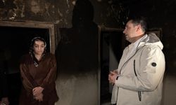 Yangın Mağduru Aileye Başkan Şakar’dan Destek Ziyareti