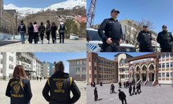Hakkari’de Okullarda Sıkı Güvenlik: Polis Adeta Kuş Uçurtmuyor