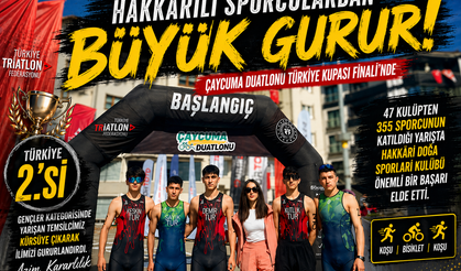 Hakkârili Sporculardan Büyük Gurur! Türkiye Kupası’nda Kürsüye Çıktılar