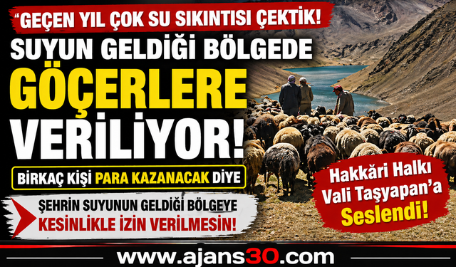 Hakkâri Halkından Vali Taşyapan’a Çağrı