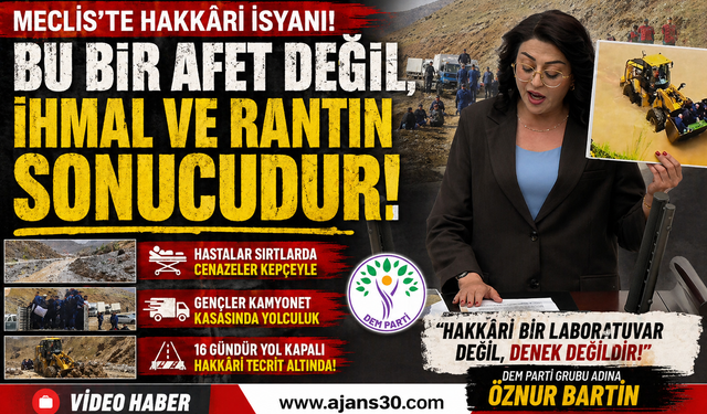 Utanın! Hakkâri’de Gençler Kasada, Cenazeler Kepçeyle, Hastalar Sırtlarda!