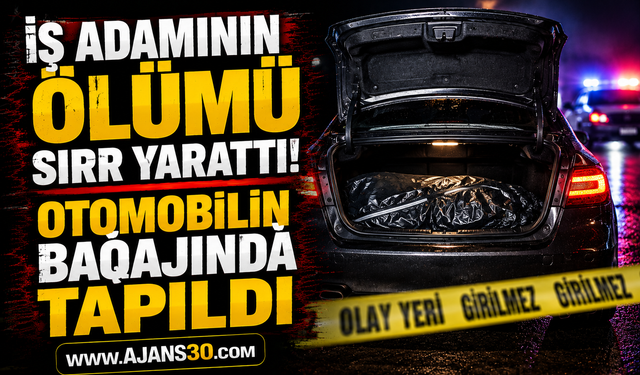 İş İnsanı Aracında Ölü Bulundu