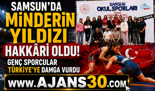 Samsun’da Minderin Yıldızı Hakkâri Oldu!