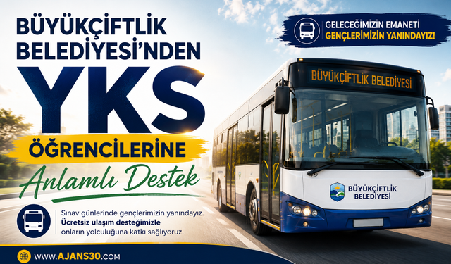 Büyükçiftlik Belediyesi’nden YKS Öğrencilerine Anlamlı Destek
