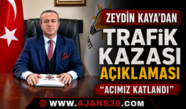 Zeydin Kaya’dan Trafik Kazası Açıklaması  Acımız Katlandı