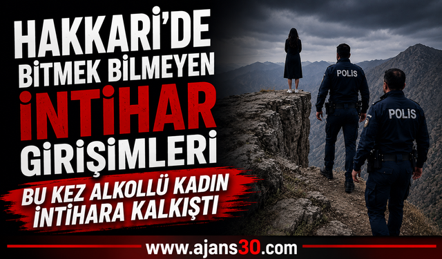 Uçurumun Kenarında Yaşam Mücadelesi: Polis Son Anda Yetişti