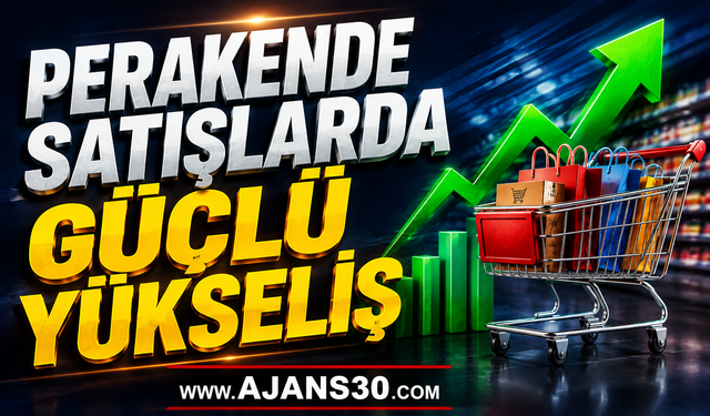 Perakende Satışlarda Güçlü Yükseliş