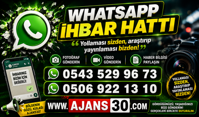 AJANS30’dan Vatandaşa Çağrı