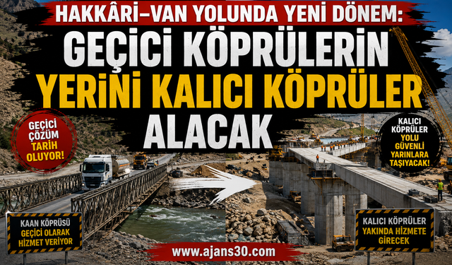 Vali Taşyapan, Kalıcı Köprü Çalışmalarını Yerinde İnceledi