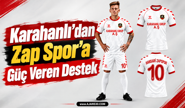 Karahanlı’dan Zap Spor’a Güç Veren Destek