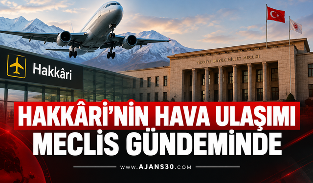 Hakkâri’nin Hava Ulaşımı Meclis Gündeminde