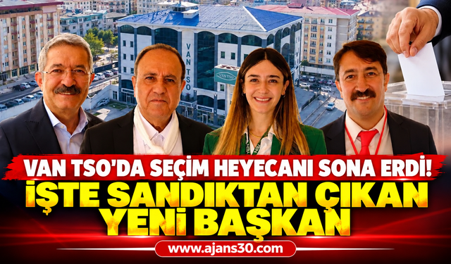 Van TSO Seçimlerinde Sandıktan Mavi Liste Çıktı! İşte Seçim Sonuçları