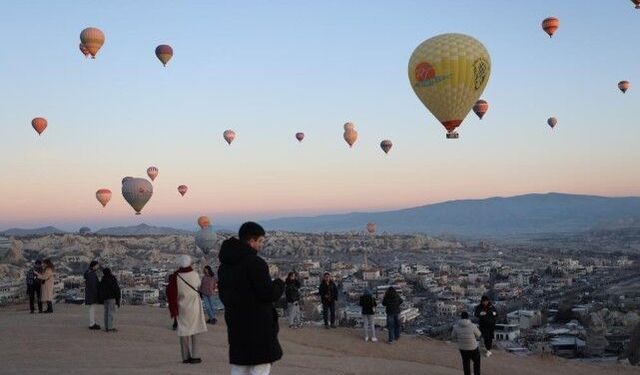 Kapadokya’da balon turlarında rekor kırıldı!