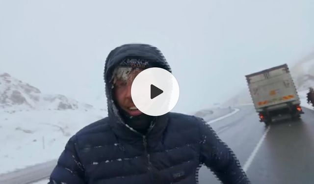 Fransız Gezginler Güzeldere Geçidi’nde Can Pazarı Yaşadı!