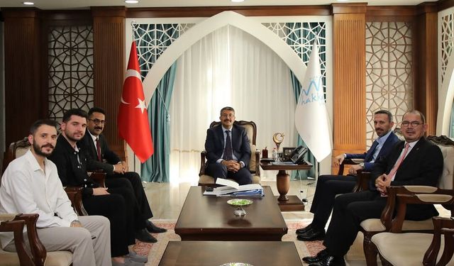 Kültür ve Turizm Bakanlığı Heyetinden Vali Ali Çelik’e Ziyaret