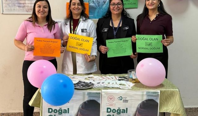 Yüksekova Devlet Hastanesi’nden Normal Doğum Bilgilendirmesi