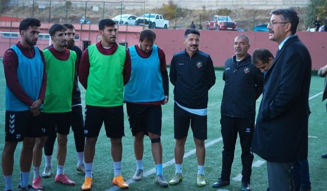 Vali Ali Çelik’ten Zapspor’a Moral Ziyareti