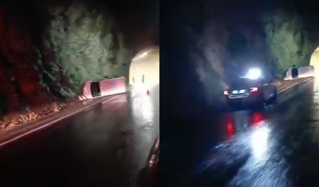 Hakkari’de Yağış Nedeniyle Kayganlaşan Yolda Kaza: 1 Yaralı