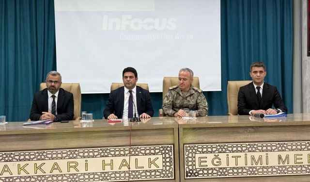 Hakkâri’de Güvenli Okul Güvenli Eğitim Tedbirleri Toplantısı