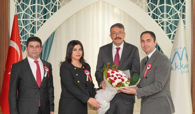 Öğretmenler 'den Vali Çelik'e Ziyaret