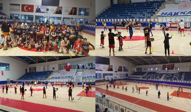 Basketbol Okulu’nda, Geleceğin Pota Yıldızları Hakkari’de Yetişiyor!