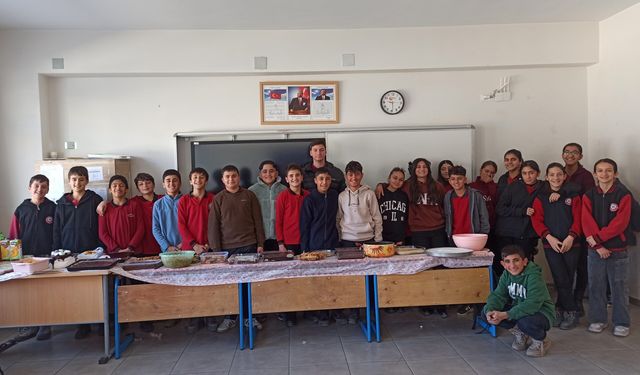 8/D Sınıfından Yerli Malı Haftası’na Renkli Dokunuş