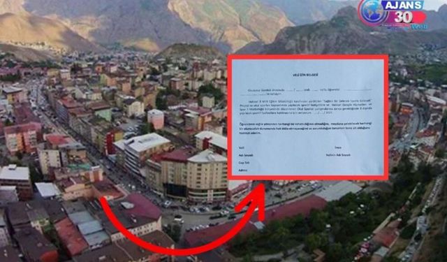 Hakkâri Milli Eğitim’den Skandal Taahhütname: Çocuğun Güvenliği Kime Emanet?