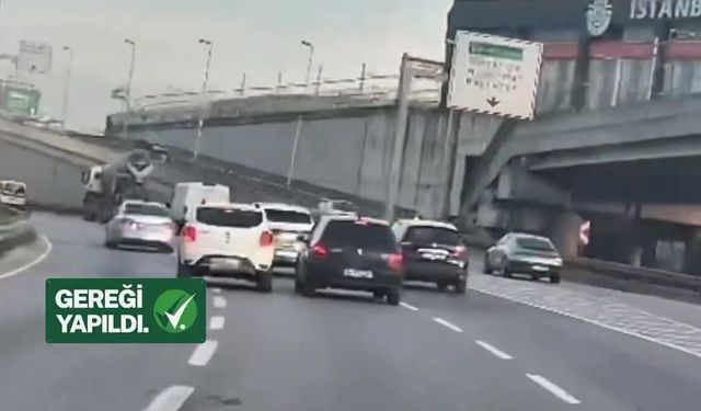 Ümraniye’de Trafik Terörüne Geçit Yok: Makas Atan Sürücü Yakalandı