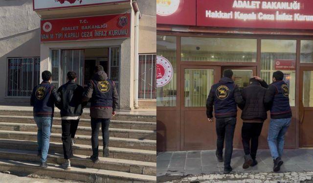 Hakkâri ve Van’da Aranan İki Hükümlü JASAT Operasyonuyla Yakalandı