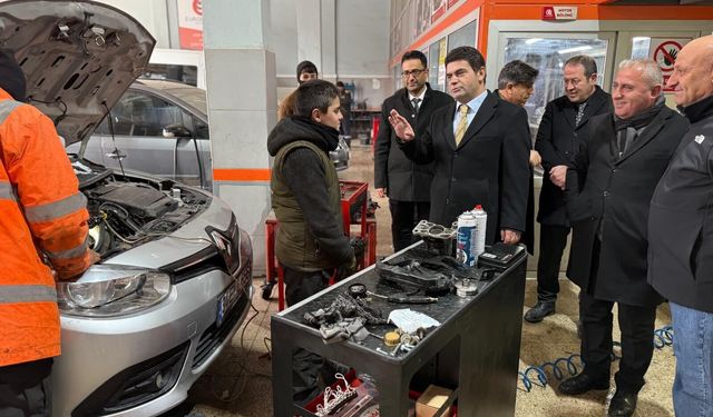 Hakkâri’de Sanayi ile Okul El Ele: MESEM Modeli Hakkâri’de Güçleniyor