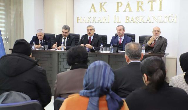AK Parti Heyetinden Hakkâri’de Kültür ve Sanat Vurgusu