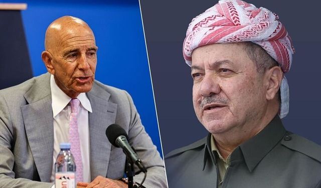 Başkan Barzani Tom Barrack Telefonda Görüştü