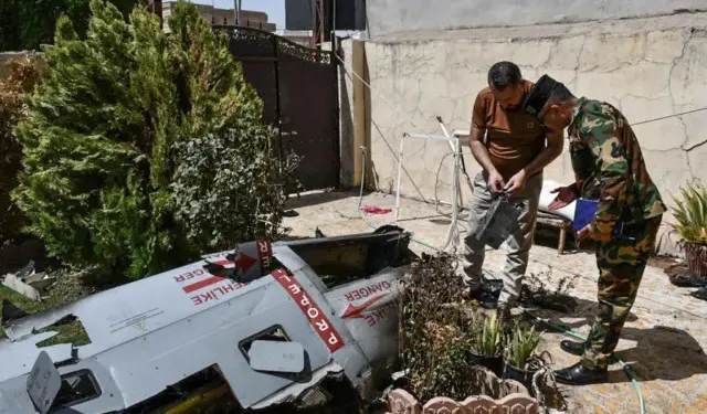 Korek Dağı ve Soran İlçesine Çok Sayıda İHA Düştü