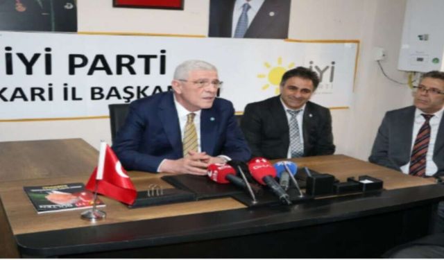 İYİ Parti Genel Başkanı Dervişoğlu Hakkari’de