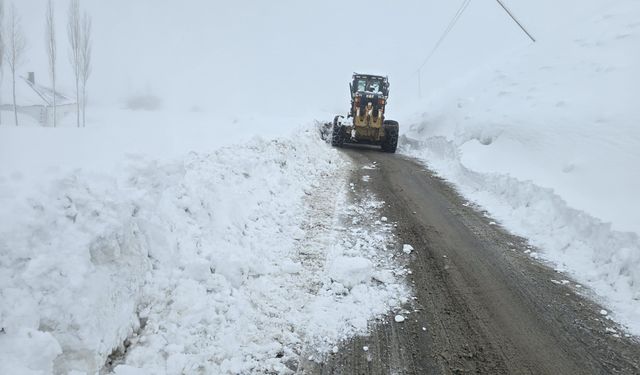 Hakkari’de 17 Köy ve 44 Mezra Yolu Ulaşıma Kapandı
