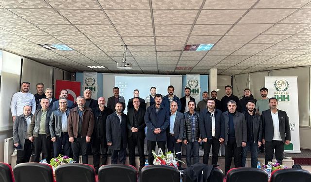 Hakkari İHH’dan Teşkilata Güç Katan Eğitim Hamlesi