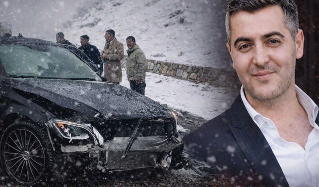 Hakkari Pinyanişi Aşiret Lideri Oğlu Trafik Kazası Geçirdi