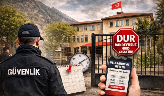 Hakkari’de Yeni Dönem: Randevu Almadan Okula Giriş Yok