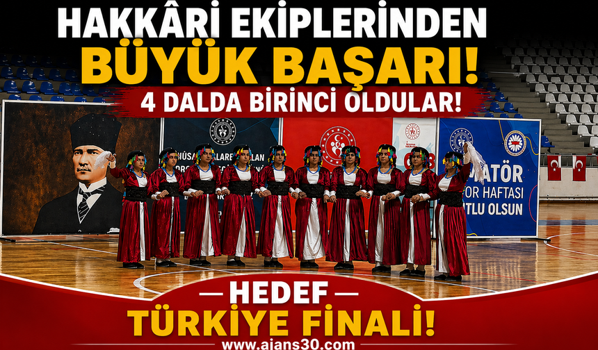 Hakkâri Ekipleri Türkiye Finaline Yürüyor
