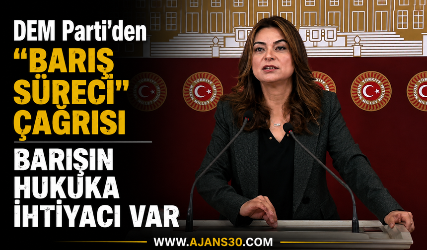 DEM Parti’den Barış Süreci  Çağrısı