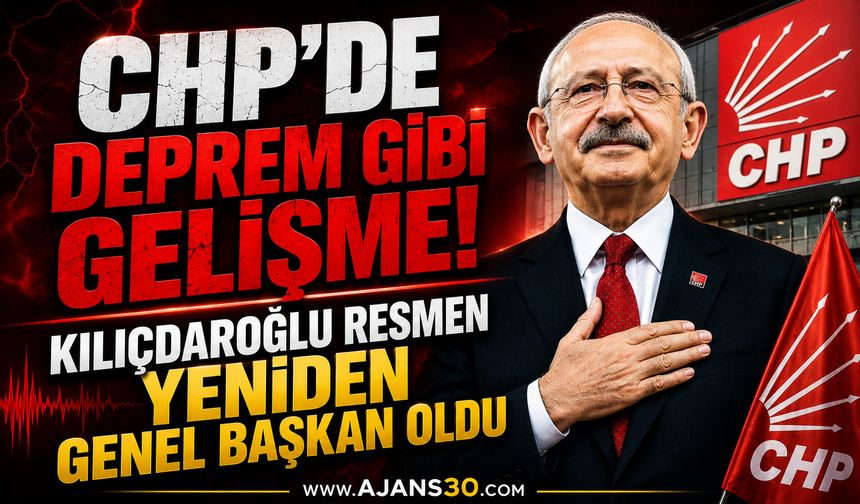 CHP’de Deprem Gibi Gelişme!
