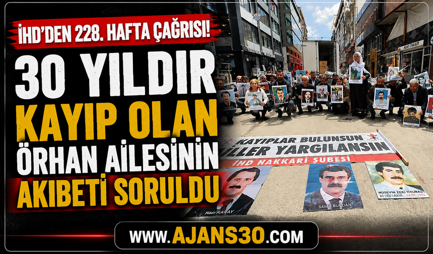 İHD’den 228. Hafta Çağrısı!