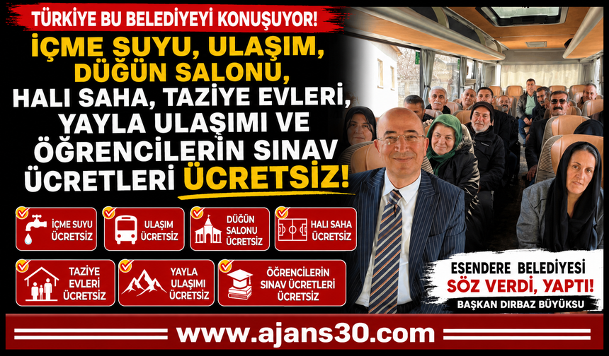 Başkan Dırbaz Büyüksu'nun Hizmetleri Gündem Oldu: Vatandaşa ve Öğrencilere Tam Destek