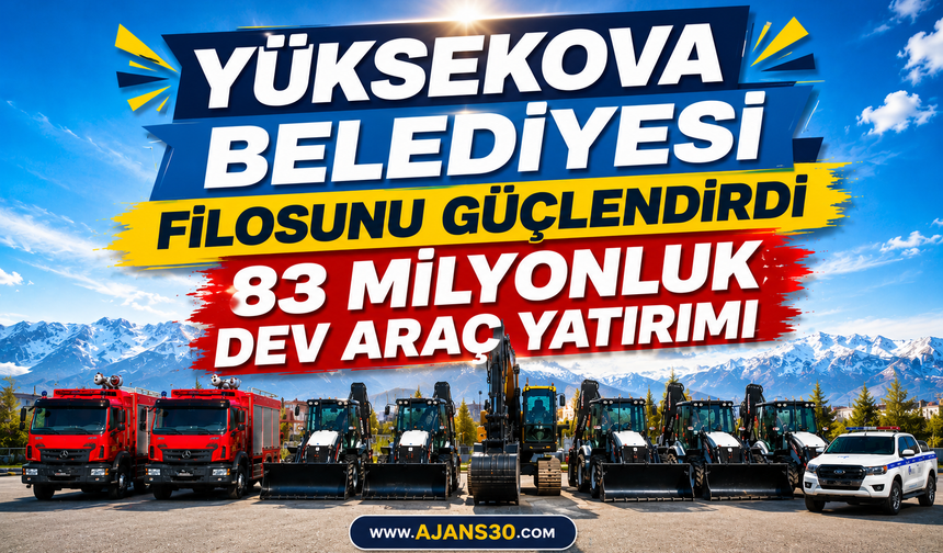 Yüksekova Belediyesi Filosunu Güçlendirdi